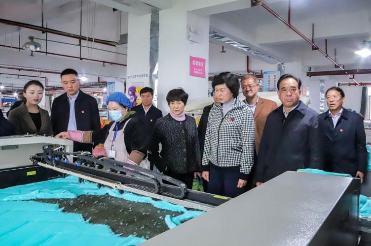 甘肃省考察团来我市考察学习新社区工厂建设